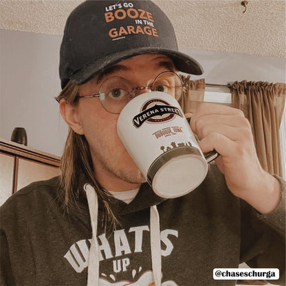 12oz Ceramic Latte Mug w/ Logo